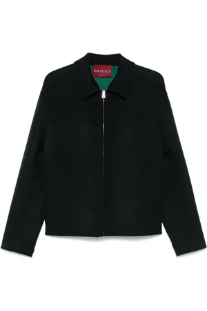 Gucci Logo-jacquard bomber jacket