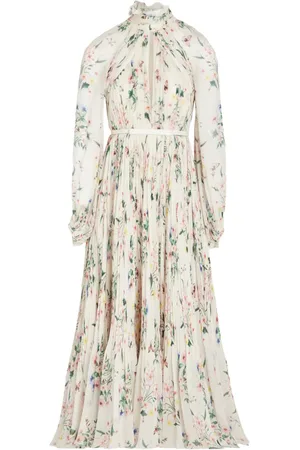 Giambattista Valli Botanical draped dress