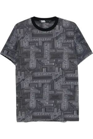 Karl Lagerfeld Patterned T-shirt