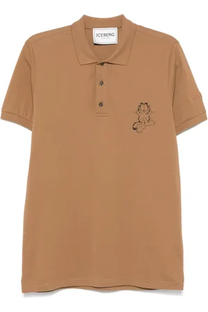 Iceberg Lazy Garfield-print polo shirt