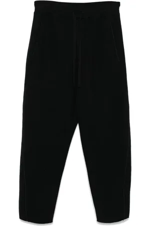 TRANSIT Cropped boiled-wool trousers