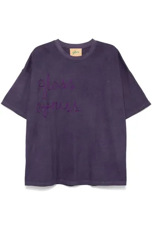 Glass Cypress Logo-embroidered T-shirt