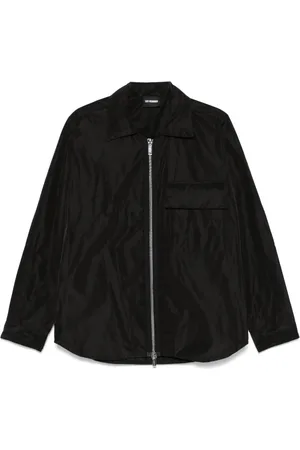 Les Hommes Zip-up shirt jacket