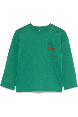 Mini Rodini Agatha-embroidered T-shirt