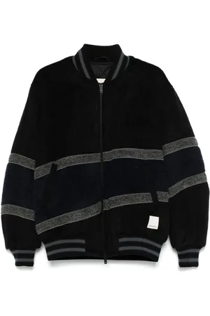 Emporio Armani Brushed bomber jacket