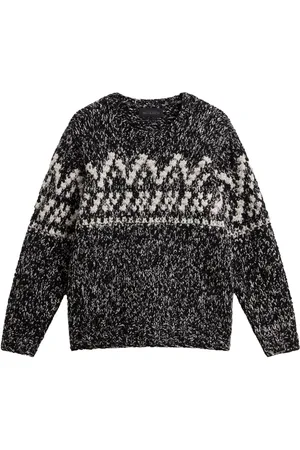 Woolrich Motif-embroidered wool jumper