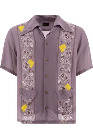 KAPITAL Floral-pattern detailing shirt