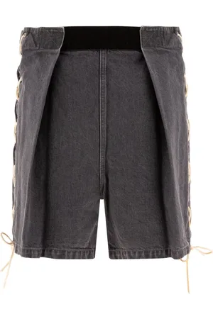 KAPITAL Drawstring detailing shorts