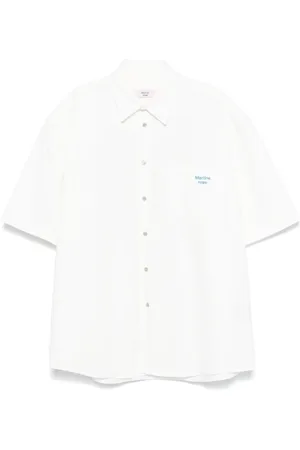 MARTINE ROSE Cotton twill shirt