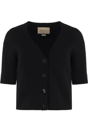 Gucci Short-sleeve cashmere cardigan