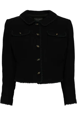 CHANEL 1990-2000s single-breasted jacket