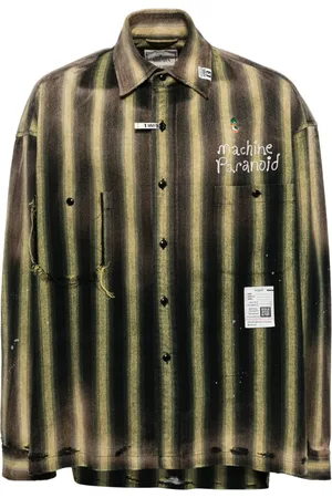 Maison Mihara Yasuhiro Embroidered shirt