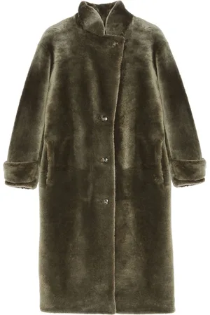YVES SALOMON Faux-fur coat