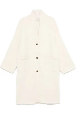 LANEUS Bouclé coat