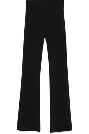 NISSA Crystal-embellished trousers