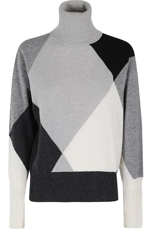 Roberto Collina Diamond-pattern wool jumper