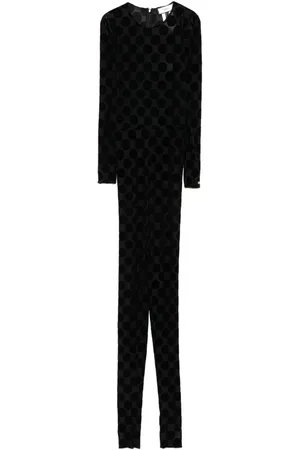 NISSA Polka-dot tulle jumpsuit