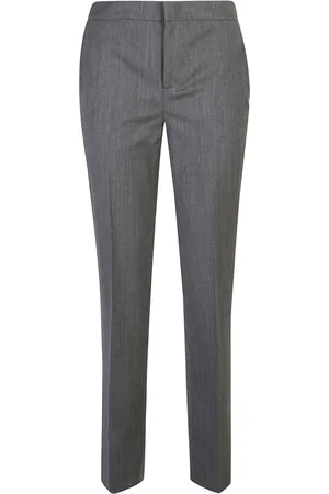 Twin-Set Logo-plaque trousers