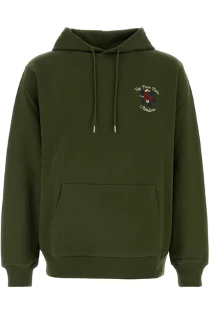 Drôle de Monsieur Logo-embroidered hoodie