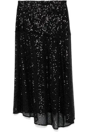 Simonetta Times Square midi skirt
