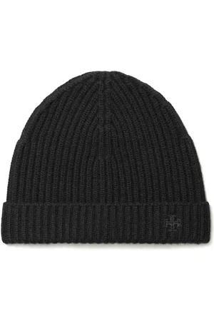 Tory Burch Ribbed cashmere beanie