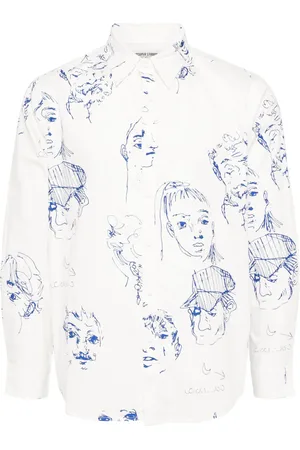 KIDSUPER STUDIOS Doodle Faces shirt