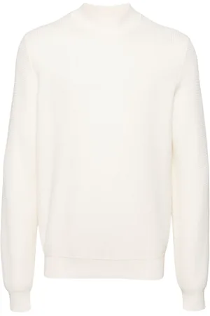 HUGO BOSS Waffle-knit jumper