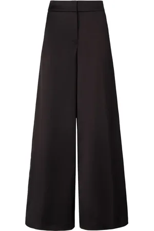 GENNY Flared wide-leg trousers