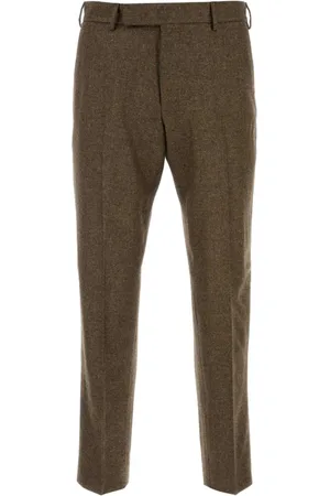 PT Torino Pressed-crease tapered trousers