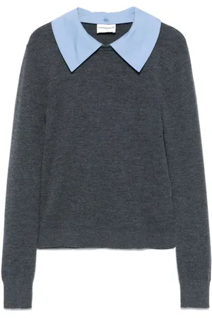 Claudie Pierlot Detachable-collar sweater
