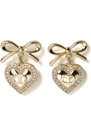 Twin-Set Heart Oval T earrings