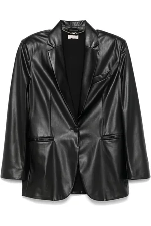 Liu Jo Faux-leather blazer