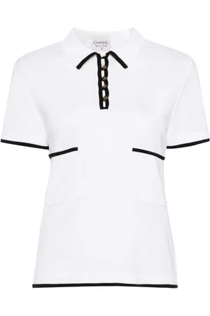 CHANEL 1996 short-sleeves top