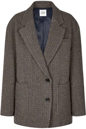 Studio Tomboy Check-pattern blazer