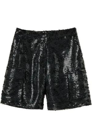 Twin-Set Sequin-embellished shorts