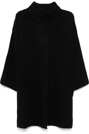 Liu Jo Floral-embroidery coat