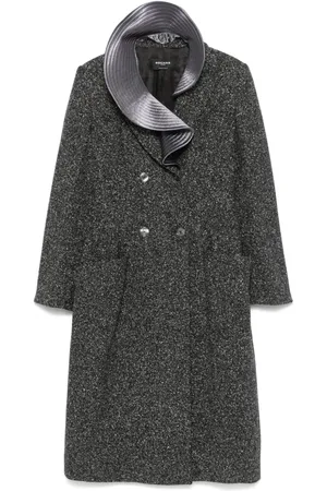 Rochas Detachable-collar coat