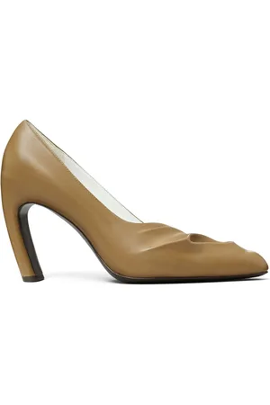 Tory Burch 90mm sculpted peep-toe pumps