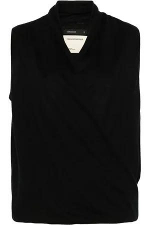 Frenckenberger Crossover-neck top