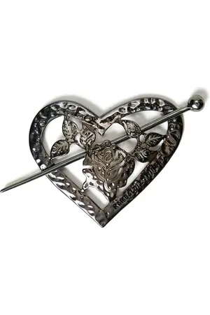 Twin-Set Heart-shaped brooch
