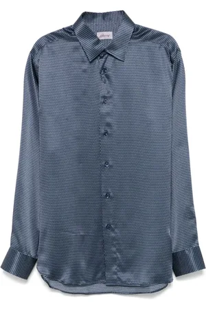 BRIONI Geometric-pattern shirt
