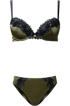 Twin-Set Silk push-up bra and briefs