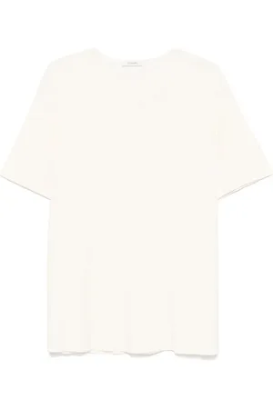 LEMAIRE Ribbed U-neck T-shirt