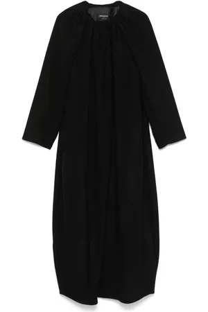 Rochas Gathered-neck coat