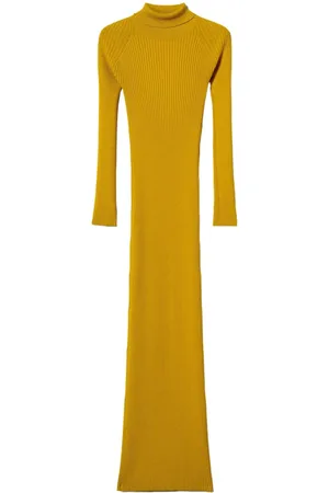 Twin-Set Cut-out knitted maxi dress