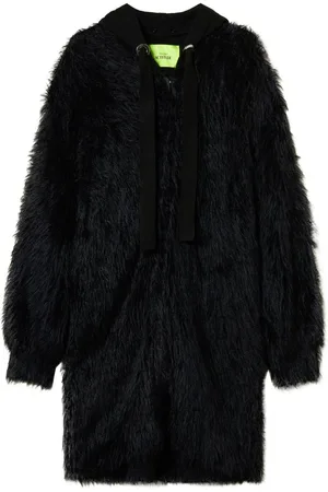 Twin-Set MYFO hooded knit coat