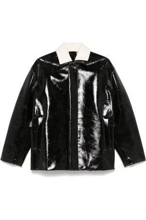 Serafini Coated-finish jacket