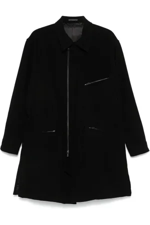 YOHJI YAMAMOTO A-Zipper coat