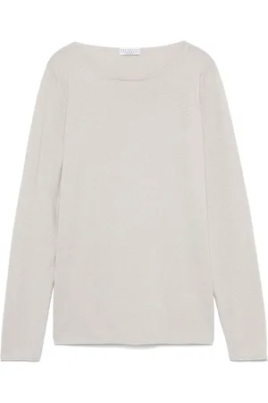Brunello Cucinelli Lurex-detailing sweater