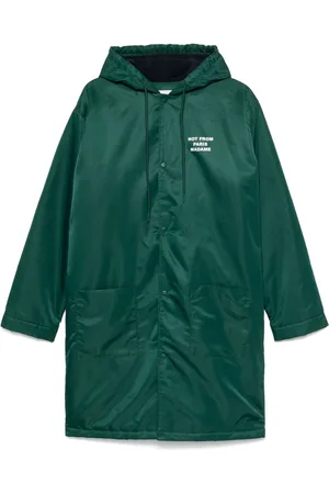 Drôle de Monsieur La Parka Slogan coat